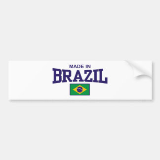 Pegatina Para Coche Fabricado En Brasil