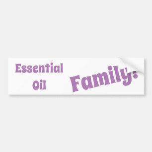 Pegatina Para Coche Familia de aceite esencial