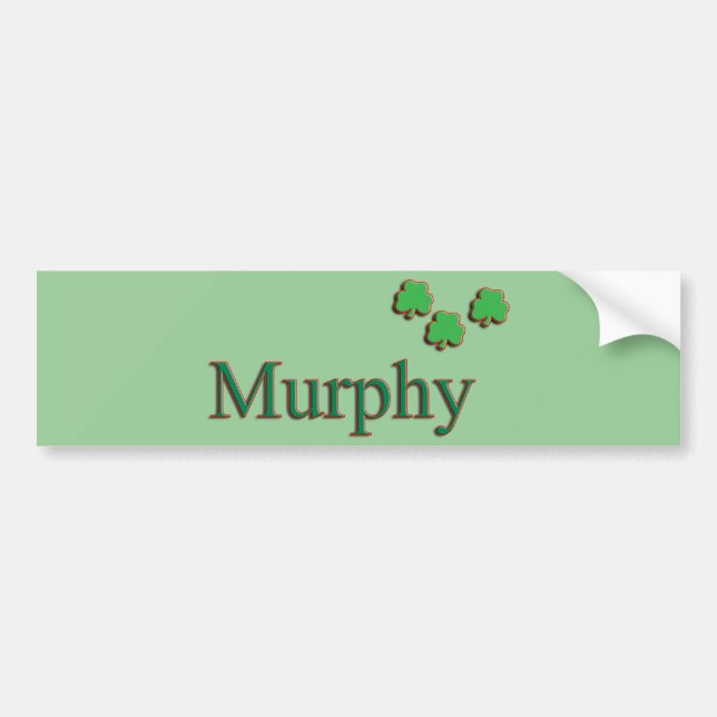 Pegatina Para Coche Familia de Murphy (Frente)