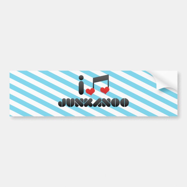 Pegatina Para Coche Fan de Junkanoo (Frente)