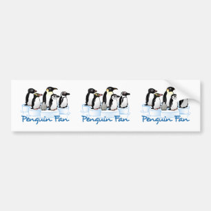 Pegatina Para Coche Fan del pingüino