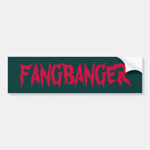 PEGATINA PARA COCHE FANGBANGER