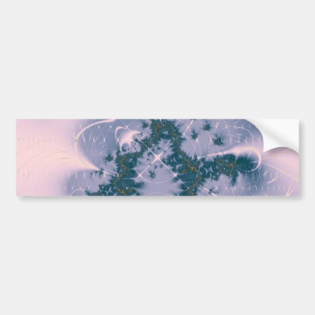 Pegatina Para Coche Fantasía Rosa (Frente)