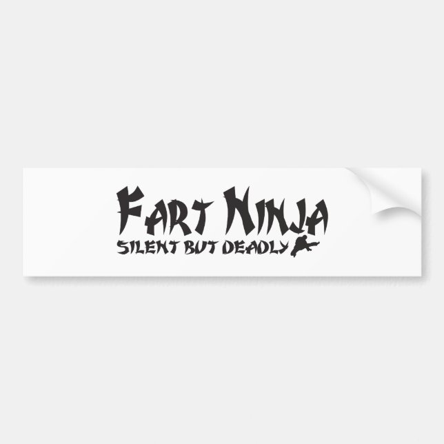 PEGATINA PARA COCHE FART NINJA (Frente)