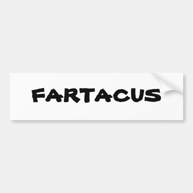 Pegatina Para Coche Fartacus (Frente)