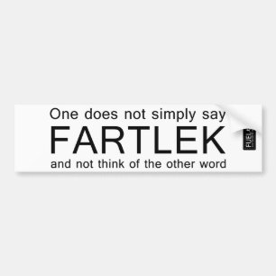 Pegatina Para Coche Fartlek