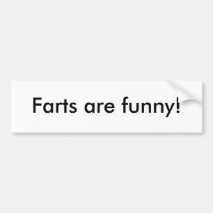 Pegatina Para Coche ¡Farts es divertido!