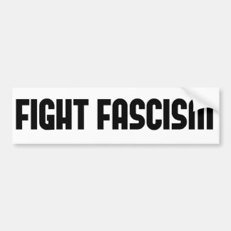 Pegatina Para Coche Fascismo de la lucha