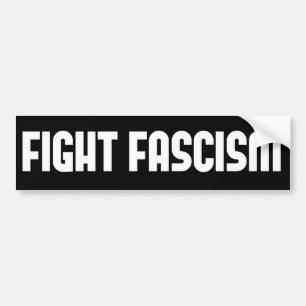 Pegatina Para Coche Fascismo de la lucha