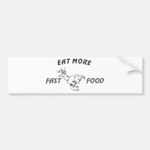 PEGATINA PARA COCHE FASTFOOD_DEER