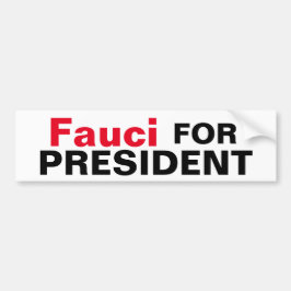 Pegatina Para Coche Fauci Presidente