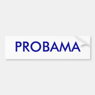 Pegatina Para Coche Favorable bumpersticker de Obama