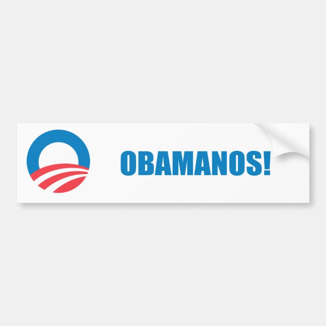 Pegatina Para Coche Favorable-Obama - OBAMANOS (2) (Frente)