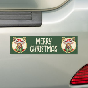 Pegatina Para Coche Favoritos divertidos de los Navidades de animales