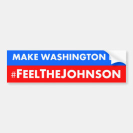 Pegatina Para Coche #feelthejohnson Gary Johnson 2016