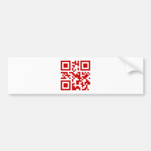 Pegatina Para Coche ¡Feliz Año Nuevo! — Código QR