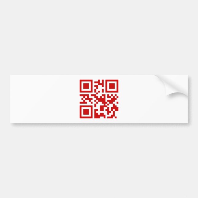 Pegatina Para Coche ¡Feliz Año Nuevo! — Código QR (Frente)