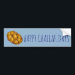 Pegatina Para Coche Feliz Día de Desafíos Hanukkah Chanukah<br><div class="desc">Presenta un ilustracion original de un pan de jalita trenzado, con FELIZ DÍAS DE CHALA en un divertido tipo de letra. ¡Genial para Hanukkah! Este ilustracion vacacional también está disponible en otros productos. ¿No ves lo que estás buscando? ¿Necesita ayuda con la personalización? Contacte con Rebecca para que tenga algo...</div>