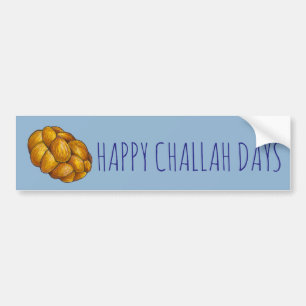 Pegatina Para Coche Feliz Día de Desafíos Hanukkah Chanukah