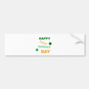 Pegatina Para Coche Feliz Día de San Patricio