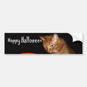 Pegatina Para Coche Feliz Halloween