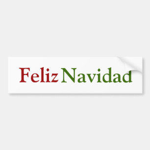 Pegatina Para Coche Feliz Navidad