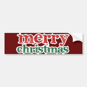 Pegatina Para Coche Feliz Navidad