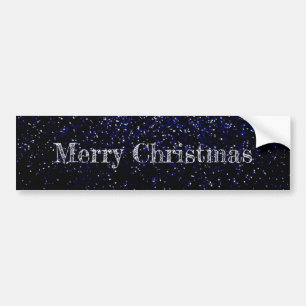Pegatina Para Coche Feliz Navidad Fairy Dust Design