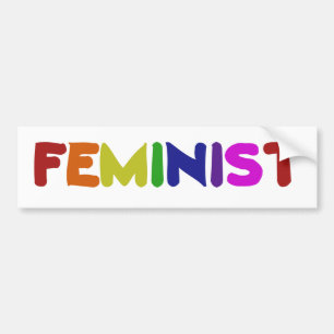 Pegatina Para Coche Feminista