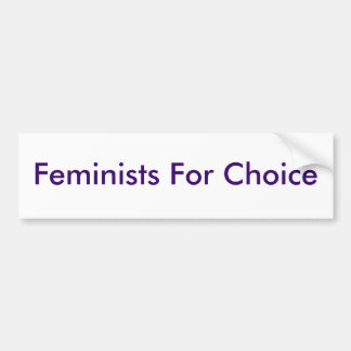 Pegatina Para Coche Feministas para la opción