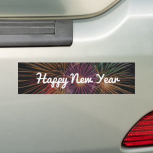 Pegatina Para Coche Festivo moderno del año nuevo 