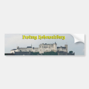 Pegatina Para Coche Festung Hohensalzburg, Salzburgo Austria