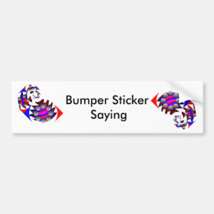 Pegatina Para Coche Fibonacci 'Fish' por Kenneth Yoncich