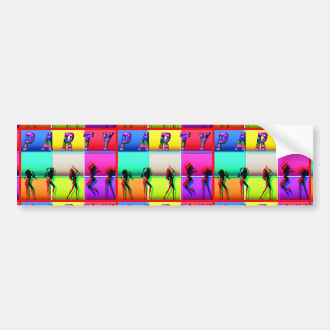 Pegatina Para Coche Fiesta (Frente)