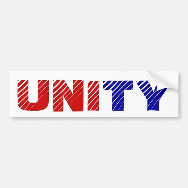 Pegatina Para Coche FIESTA UNITY Trump Vance Tulsi Elon RFKJ Vivek (Frente)