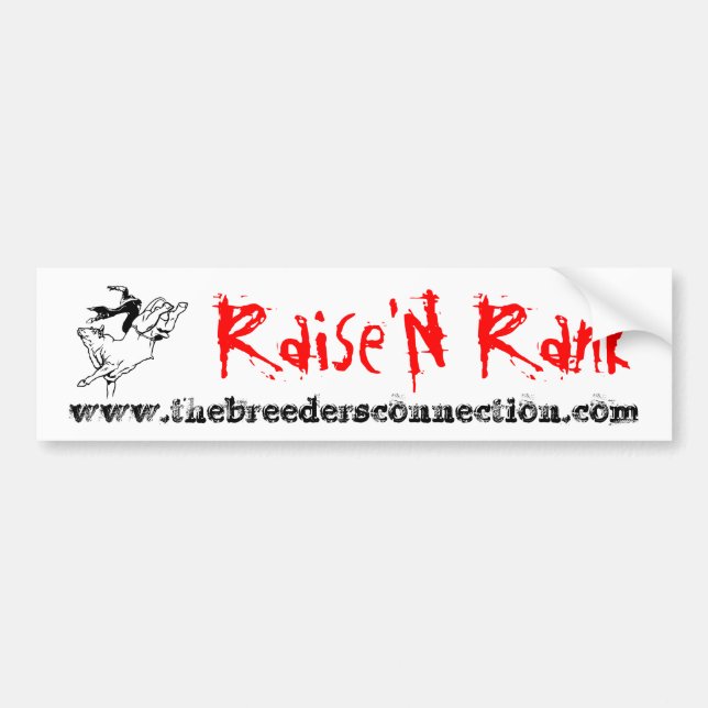 Pegatina Para Coche Fila de Raise'N (Frente)
