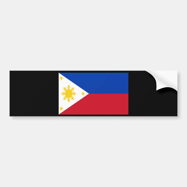 PEGATINA PARA COCHE FILIPINAS (Frente)