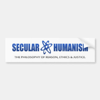 Pegatina Para Coche Filosofía del BMP del humanismo secular
