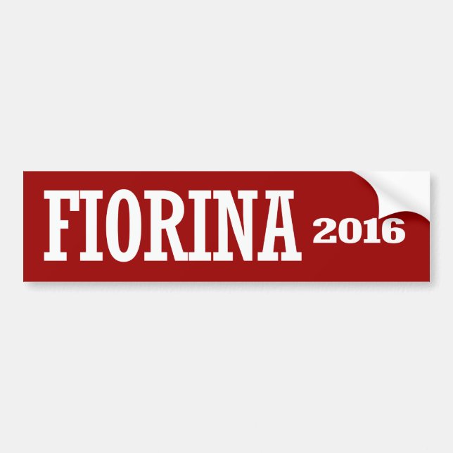 PEGATINA PARA COCHE FIORINA 2016 (Frente)
