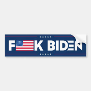 Pegatina Para Coche FJB de Biden divertido Biden Bandera estadounidens
