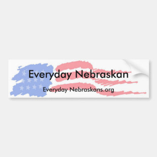 Pegatina Para Coche flag4, Nebraskan diario, Nebraskans.org diario