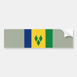 Pegatina Para Coche Flag of Saint Vincent and the Grenadines