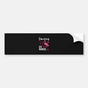 Pegatina Para Coche Flamante Flamingo ER Nurse Nurse Nurse Nurse Regal
