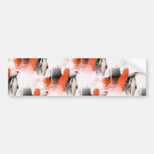 Pegatina Para Coche flapper polkadots