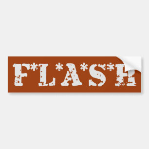 PEGATINA PARA COCHE FLASH