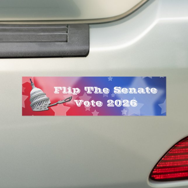 Pegatina Para Coche Flip The Senate Vote 2026