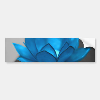Pegatina Para Coche Flor de Lotus azul