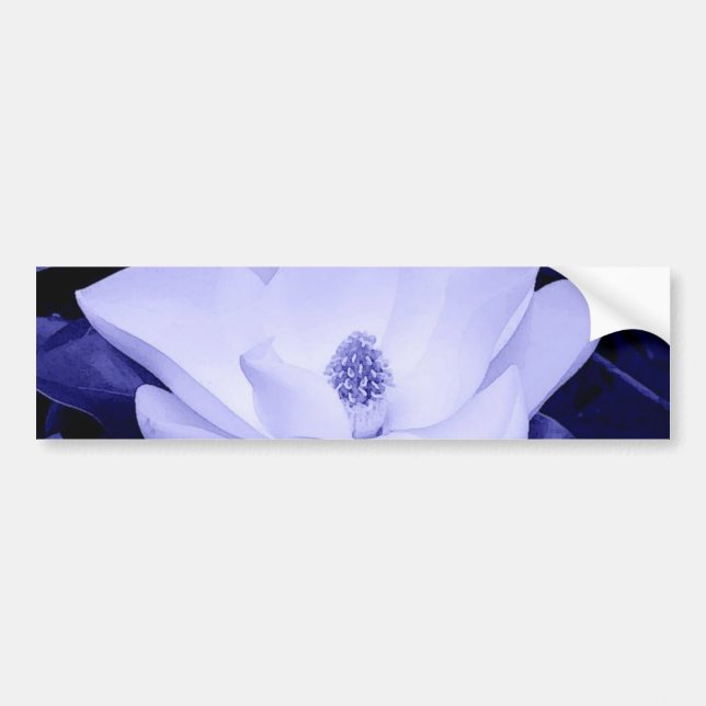 Pegatina Para Coche Flor de magnolia en flor (Frente)