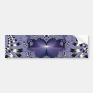 Pegatina Para Coche Flor Morada