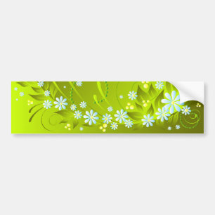 Pegatina Para Coche flores de primavera